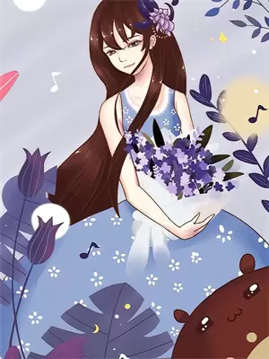 玫瑰盛放在冬夜